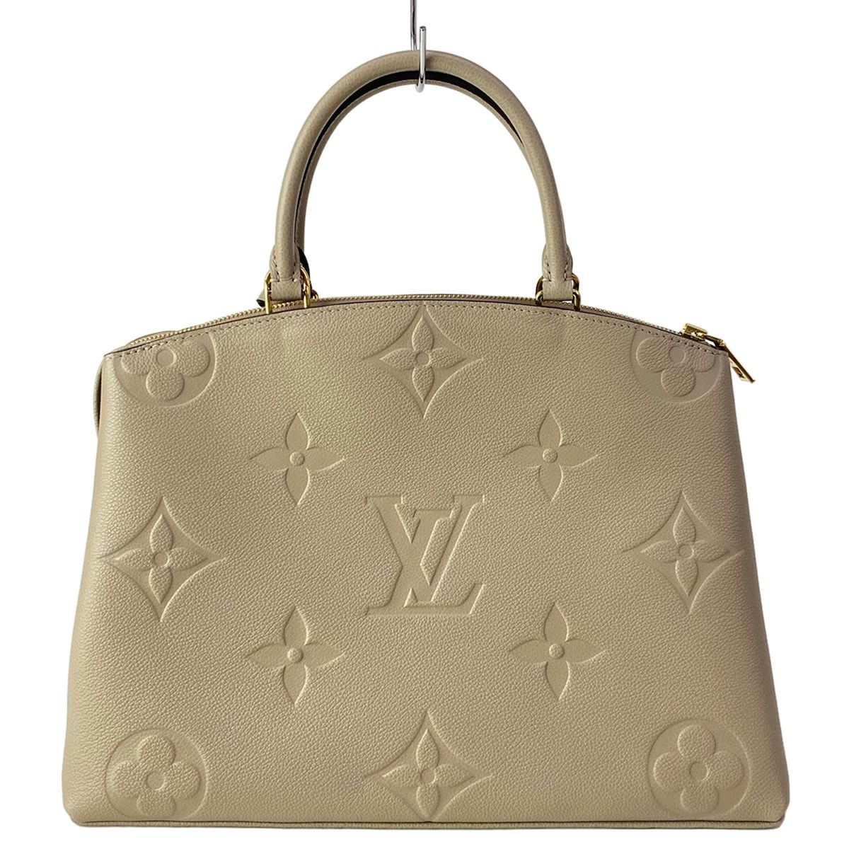 Louis Vuitton Handbag Monogram Empreinte Grand Palais MM Tourtle Leather Cowhide — view 3
