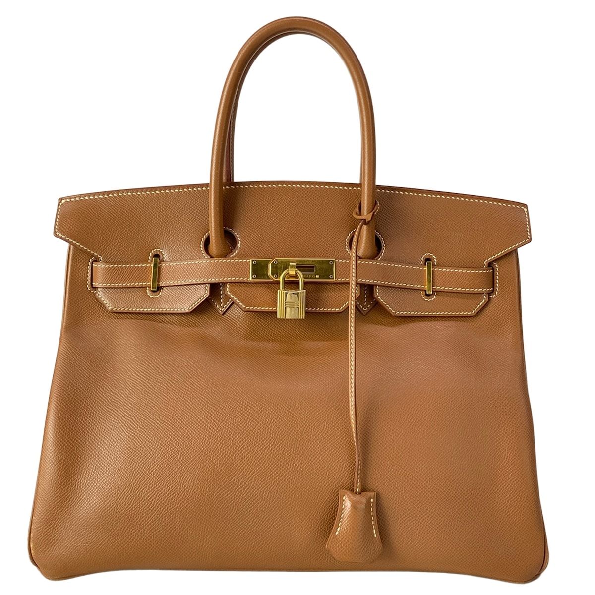 Hermes Handbag Birkin 35 Gold