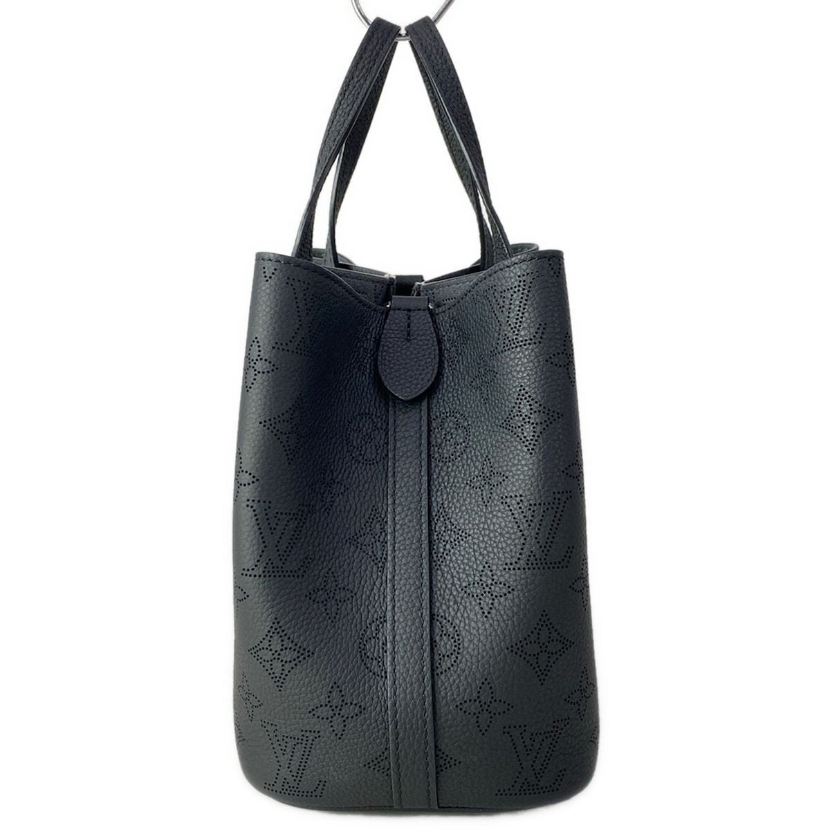 Louis Vuitton Tote Mahina Blossom PM Noir Leather Cowhide — view 4