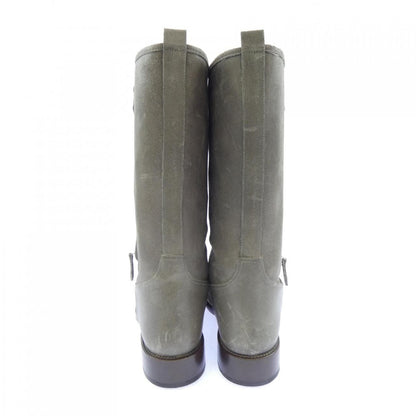 Hermes Long Boots Gray — view 5