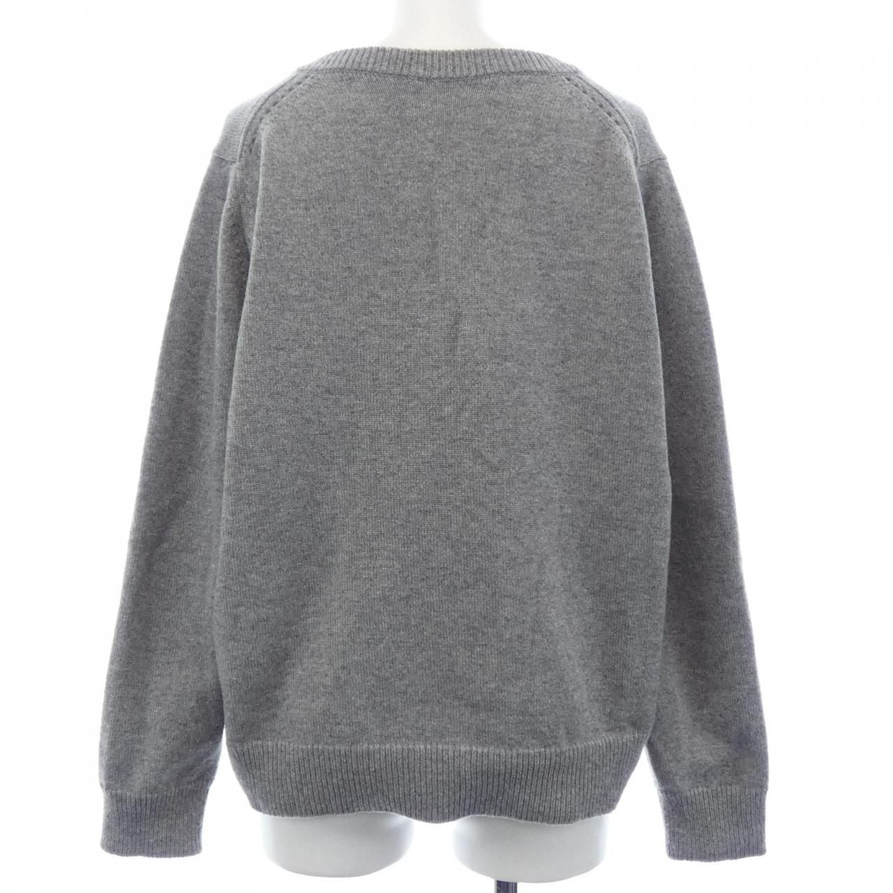 Celine Knit Sweater Gray — view 2