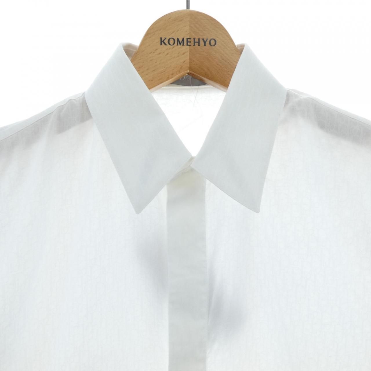 Dior Oblique Cotton Jacquard Shirt — view 5