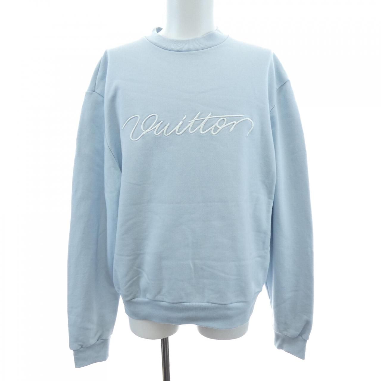 Louis Vuitton Embroidered Signature Crew Neck Sweatshirt