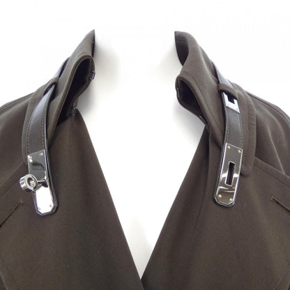 Hermes Kelly Buckle Trench Coat — view 6