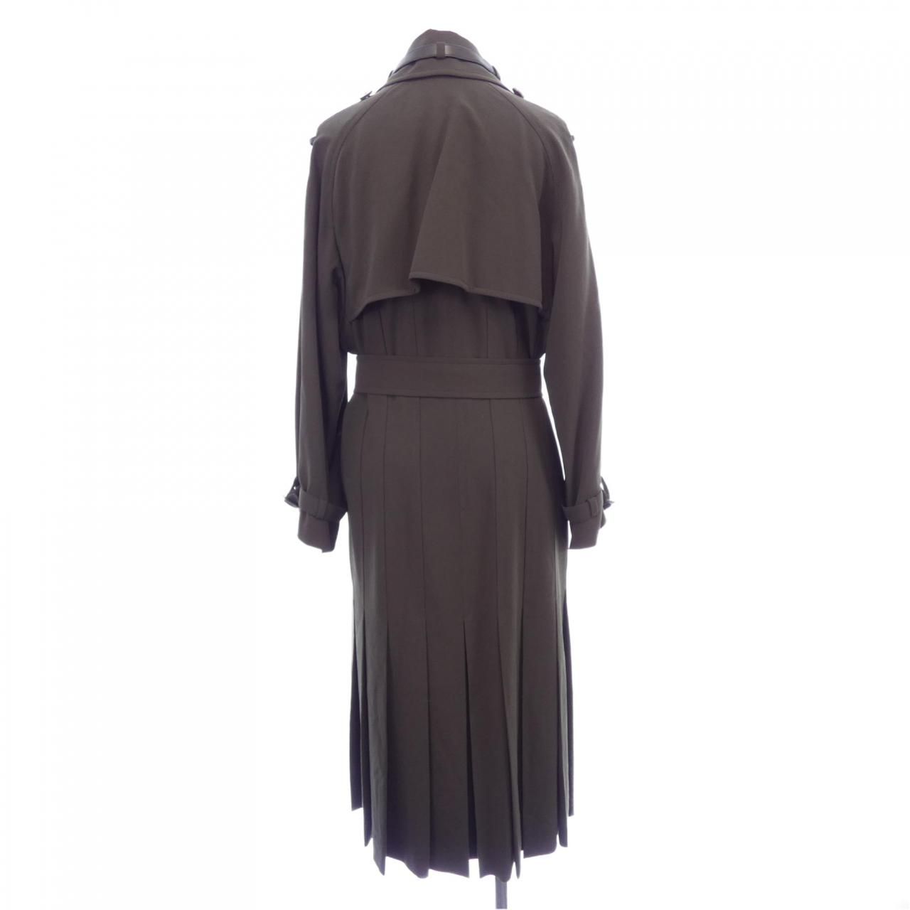 Hermes Kelly Buckle Trench Coat — view 2