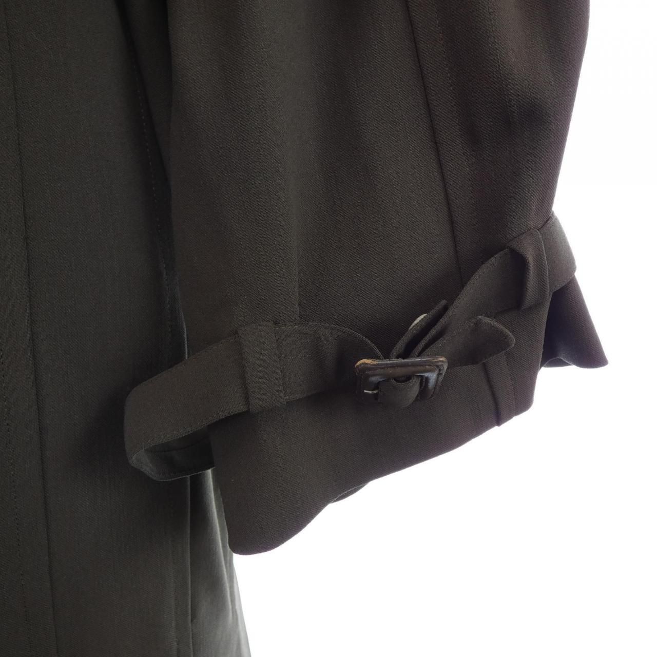 Hermes Kelly Buckle Trench Coat — view 7