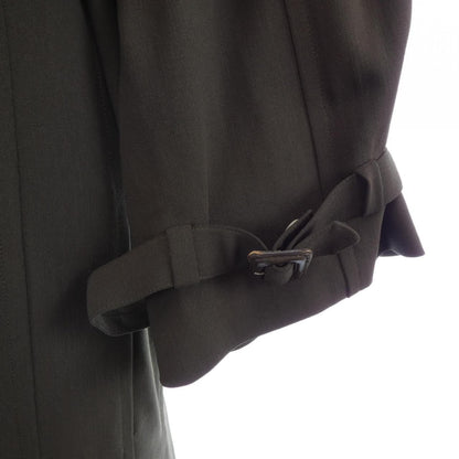 Hermes Kelly Buckle Trench Coat — view 7