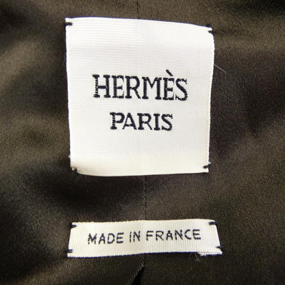 Hermes Kelly Buckle Trench Coat — view 5