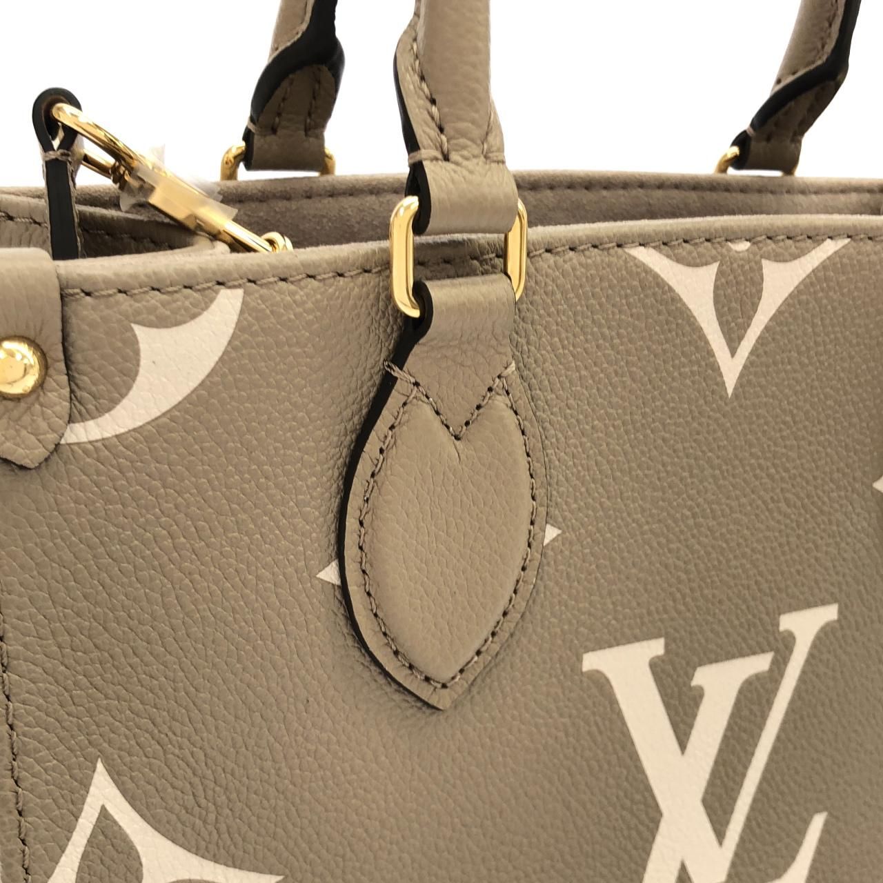 Louis Vuitton Bicolor Monogram Empreinte On The Go PM Bag — view 4