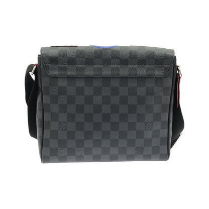 Louis Vuitton Damier Graphite Alps District Shoulder Bag — view 2