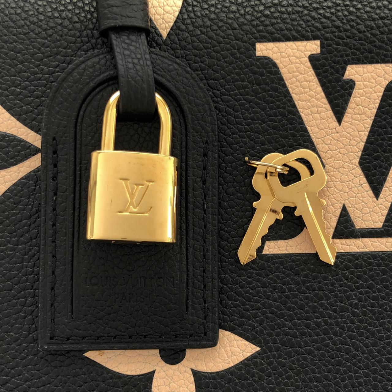 Louis Vuitton Bicolor Monogram Empreinte Petit Palais PM Bag — view 4