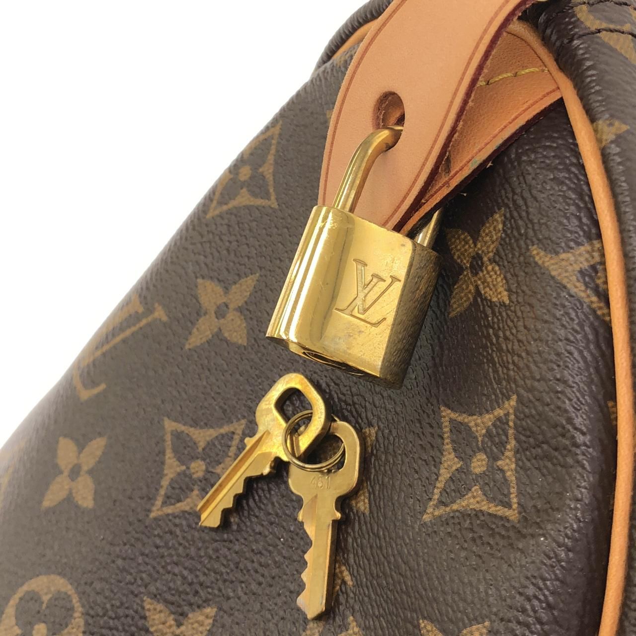 Louis Vuitton Monogram Speedy 35 cm Boston Bag — view 4