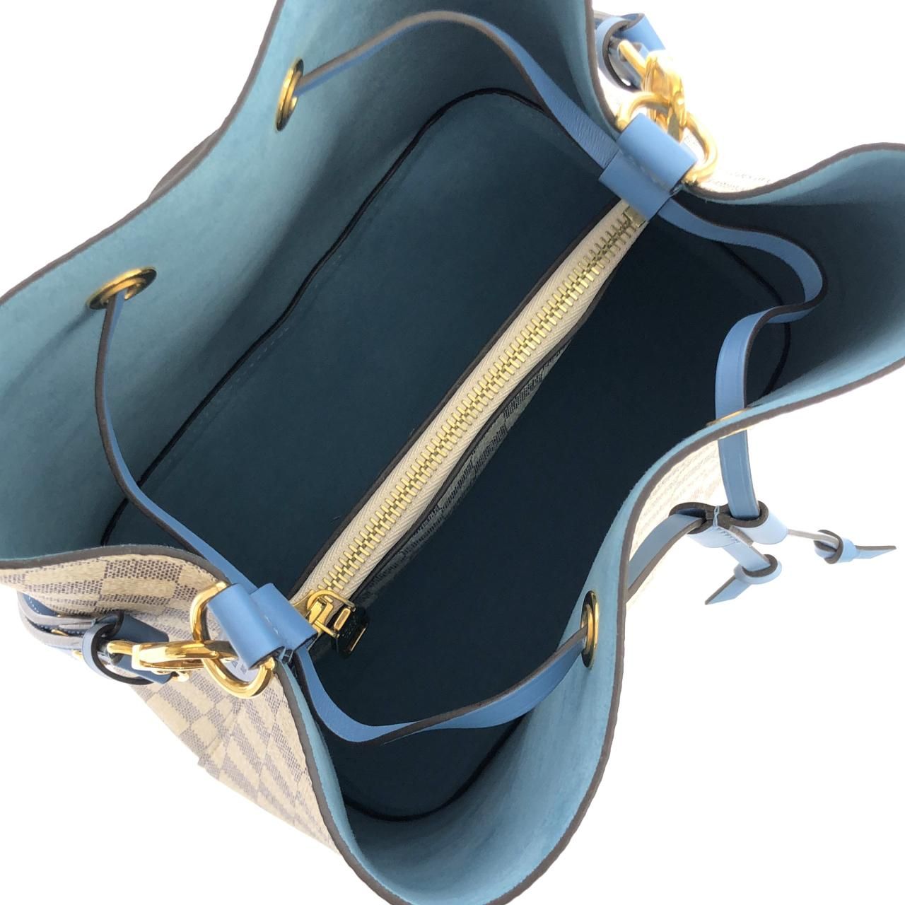 Louis Vuitton Damier Azur Neo Noe Shoulder Bag — view 7