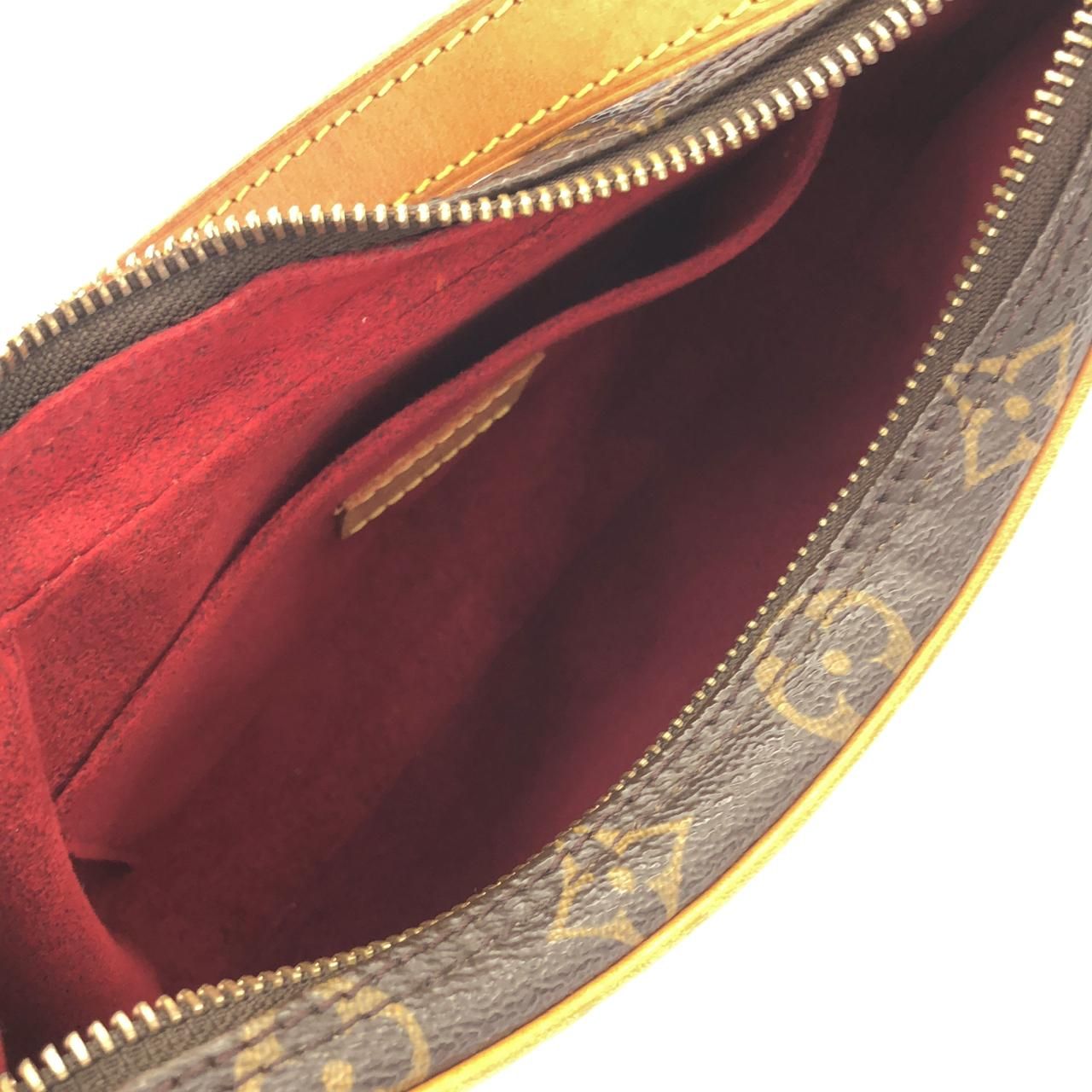 Louis Vuitton Monogram Pochette Croissant Shoulder Bag — view 6