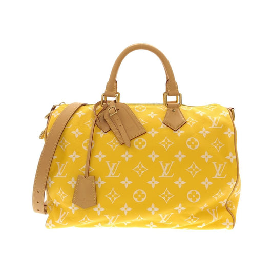 Louis Vuitton Monogram Leather Speedy P9 Bandouliere 40 cm Boston Bag