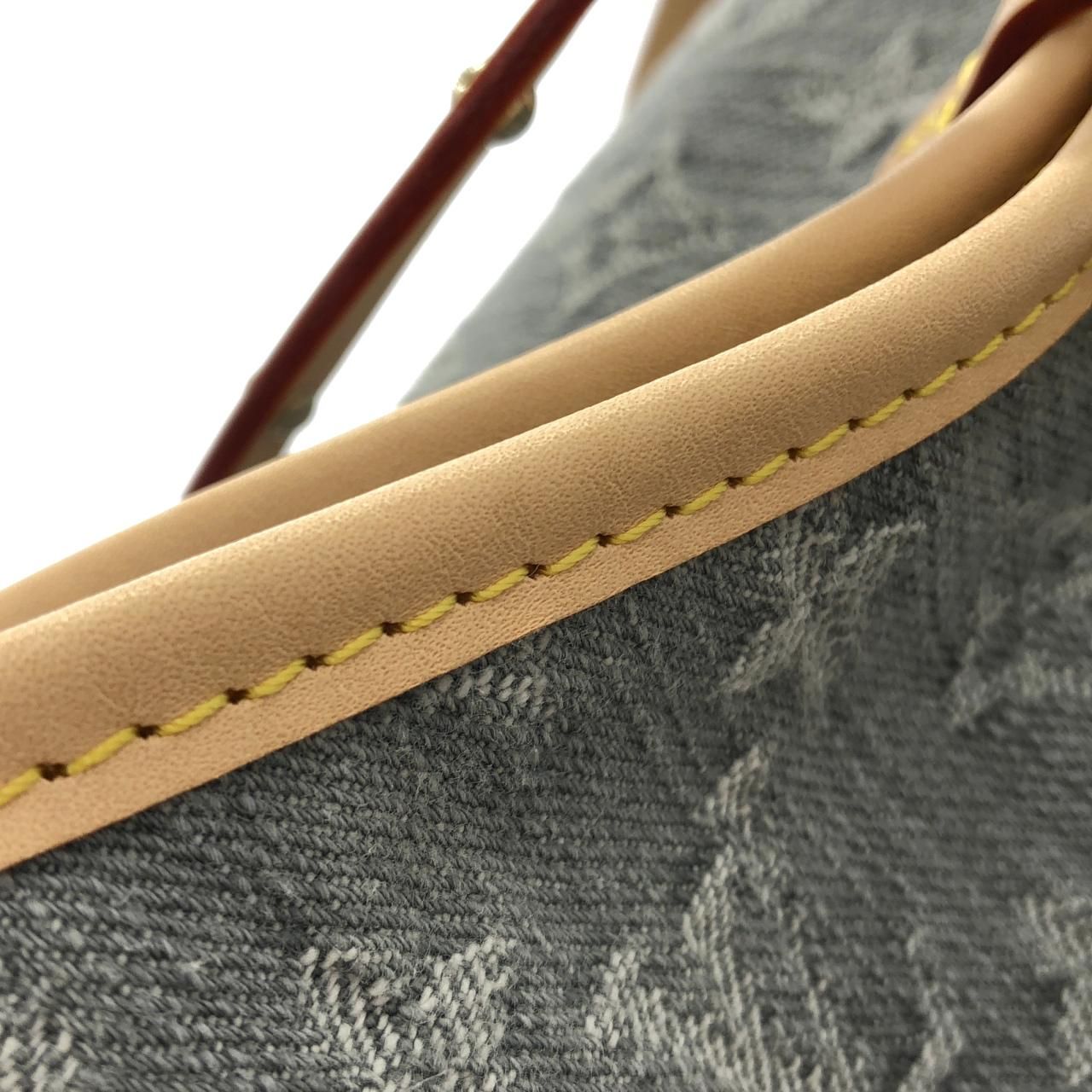 Louis Vuitton Monogram Denim Carrier Shoulder Bag — view 4