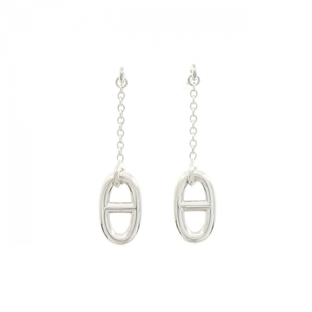 Hermes Farandole Earrings Silver
