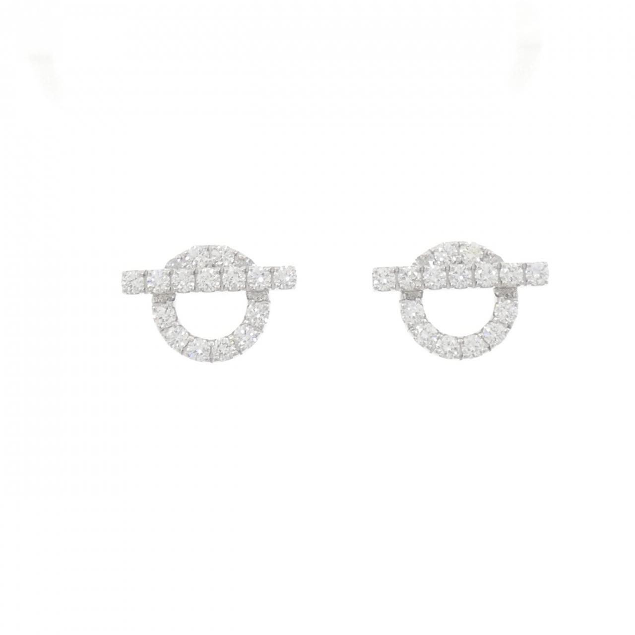 Hermes Finesse Earrings White Gold