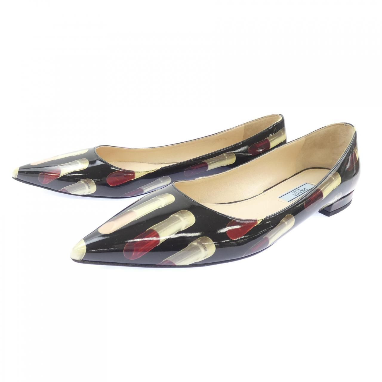 Prada Flat Shoes Sneakers Black — view 3