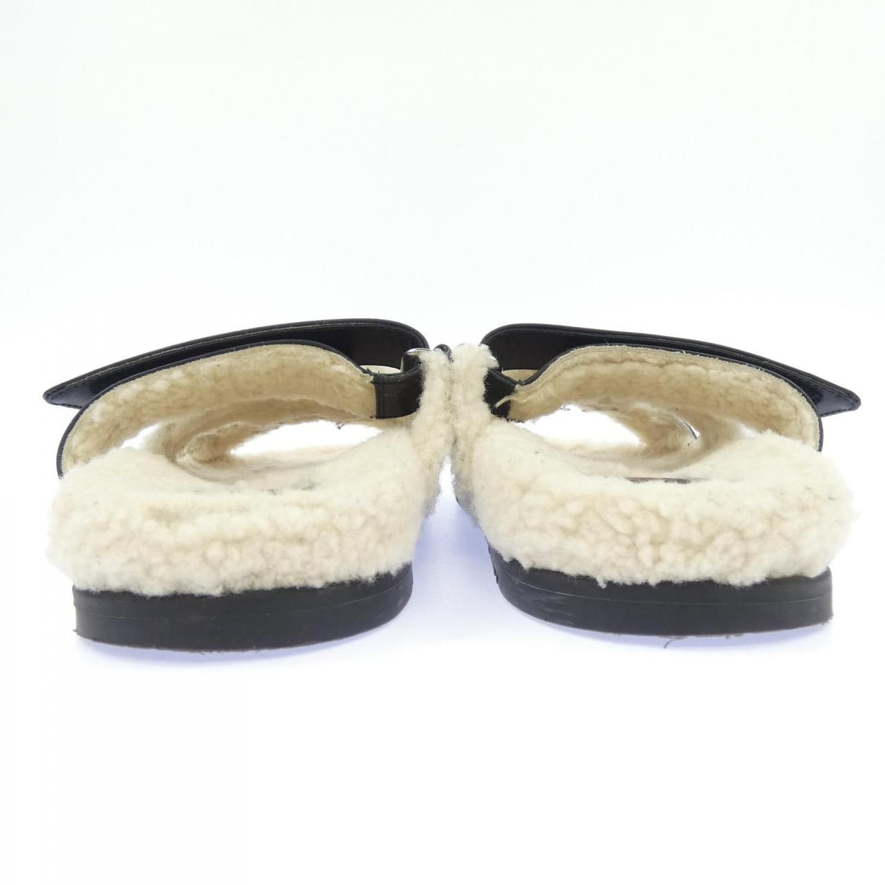 Hermes Chypre Sandals Black — view 5