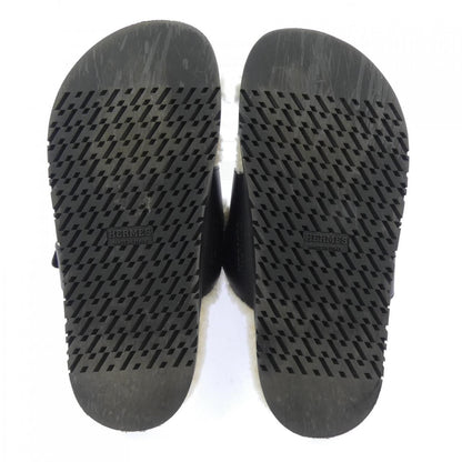 Hermes Chypre Sandals Black — view 4
