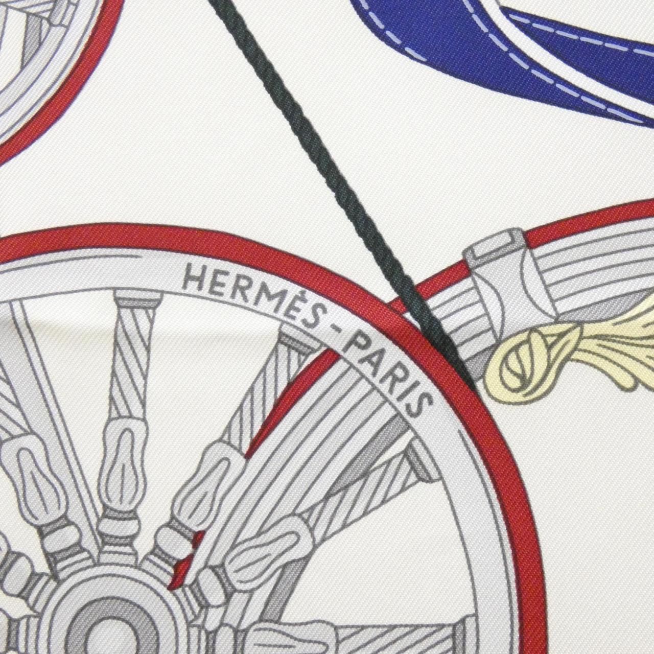 Hermes Stately Wheels Carre Scarf — view 2