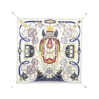 Hermes Stately Wheels Carre Scarf