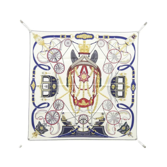 Hermes Stately Wheels Carre Scarf