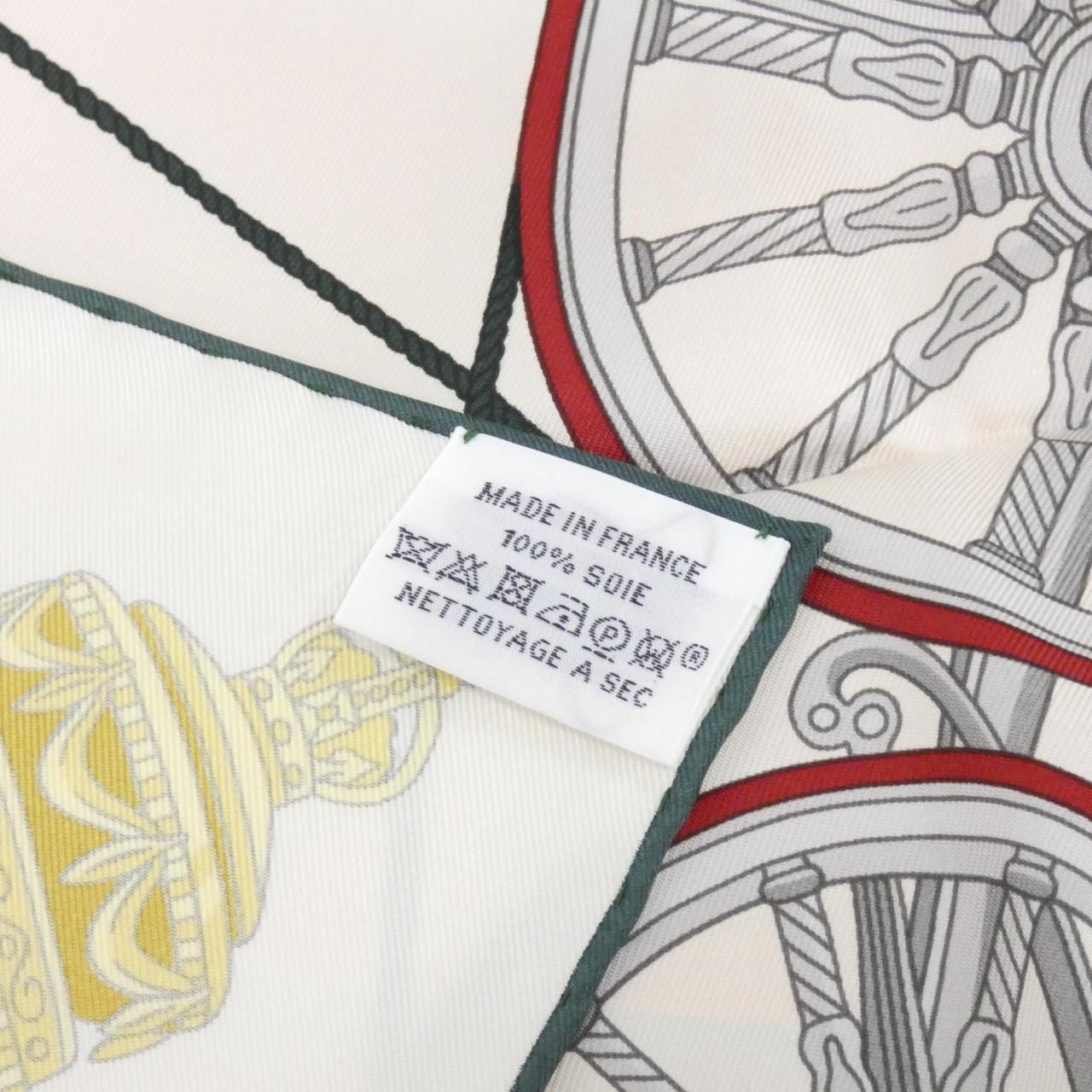 Hermes Stately Wheels Carre Scarf — view 3