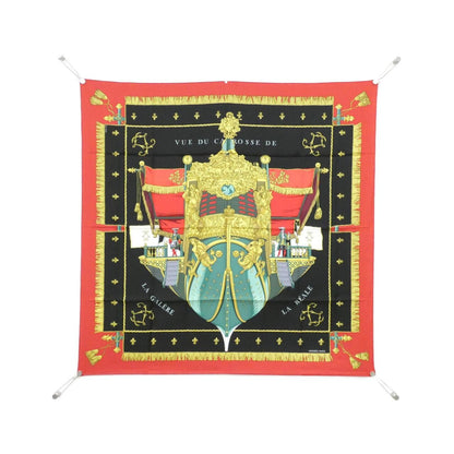 Hermes Vue du Carrose Carre Scarf