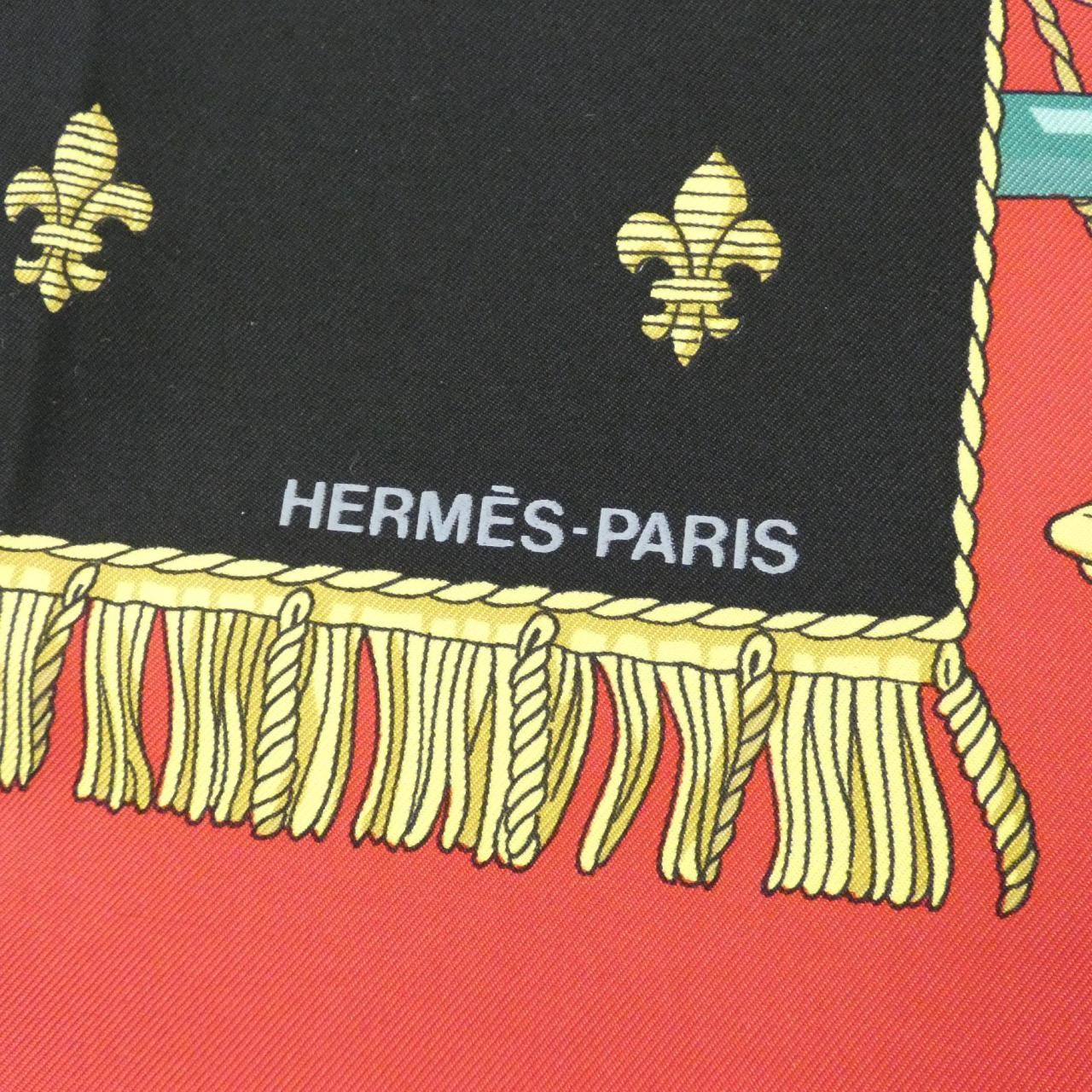 Hermes Vue du Carrose Carre Scarf — view 2