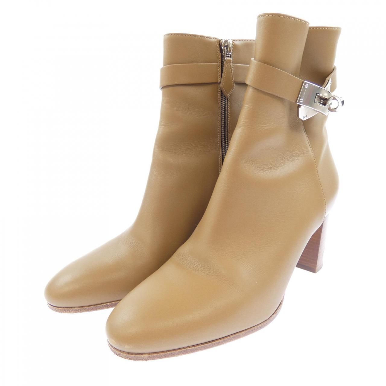 Hermes Saint Germain Kelly Buckle Boots — view 3
