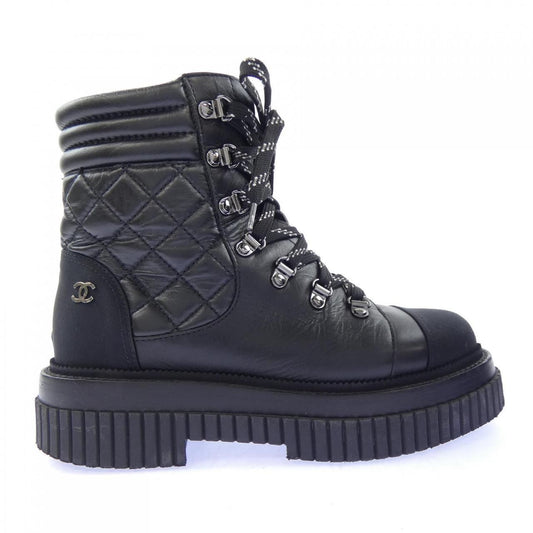 Chanel Lace Ups Boots