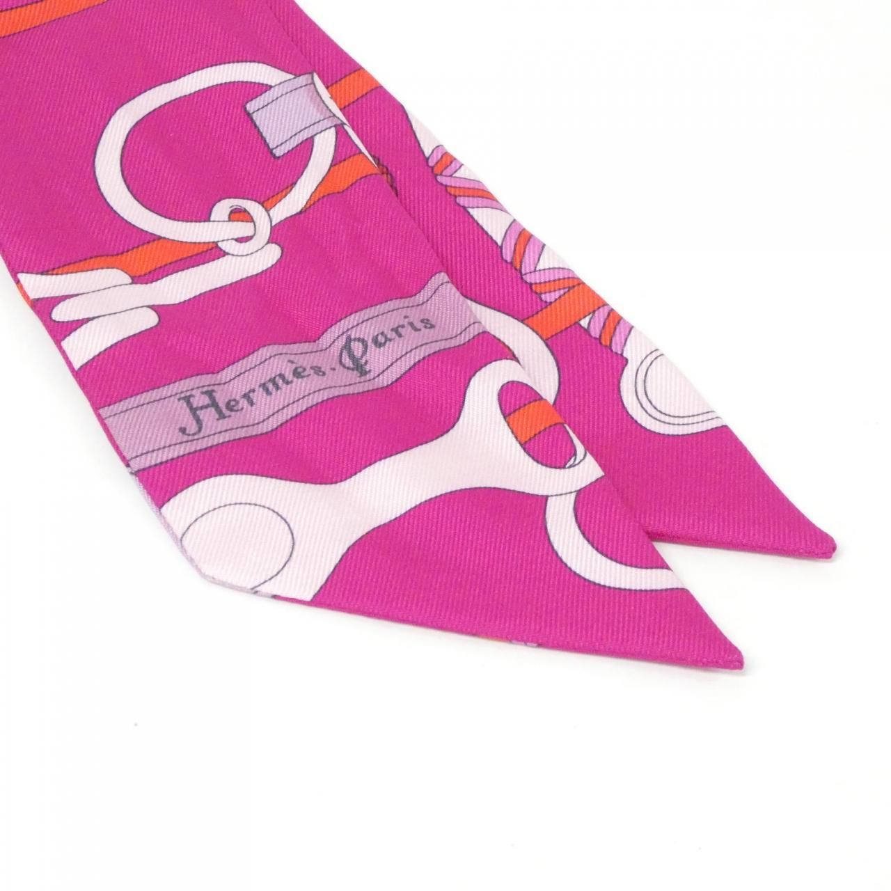 Hermes Panoplie Equestre Twilly Scarf — view 2