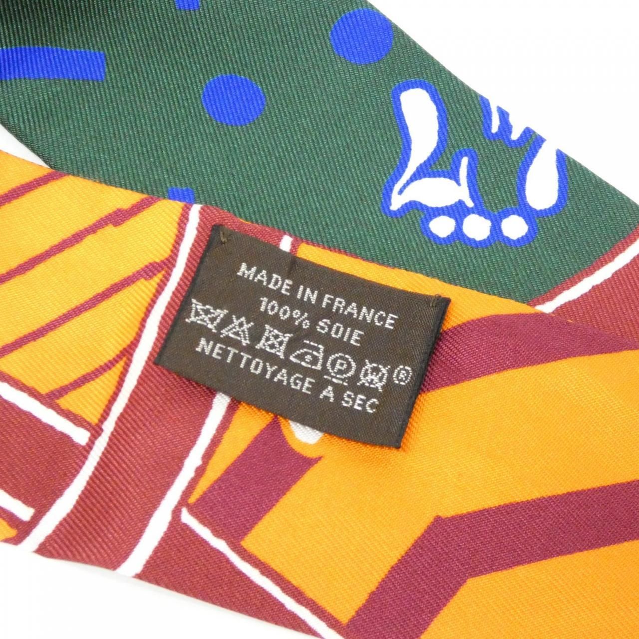 Hermes Jeu de Soie Uniforme Twilly Scarf — view 3