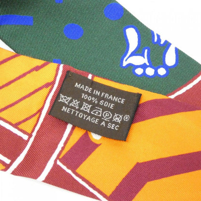 Hermes Jeu de Soie Uniforme Twilly Scarf — view 3