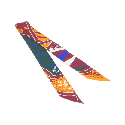 Hermes Jeu de Soie Uniforme Twilly Scarf