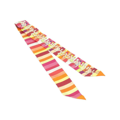 Hermes Twilly Scarf Orange