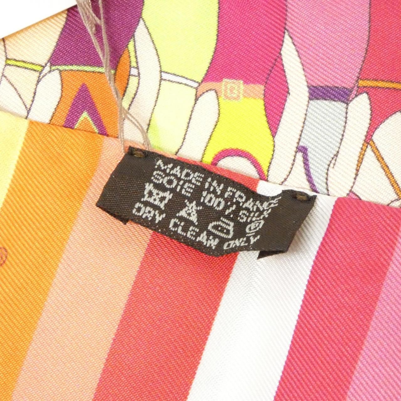 Hermes Twilly Scarf Orange — view 3