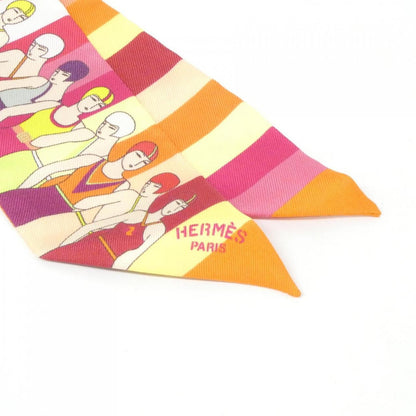 Hermes Twilly Scarf Orange — view 2