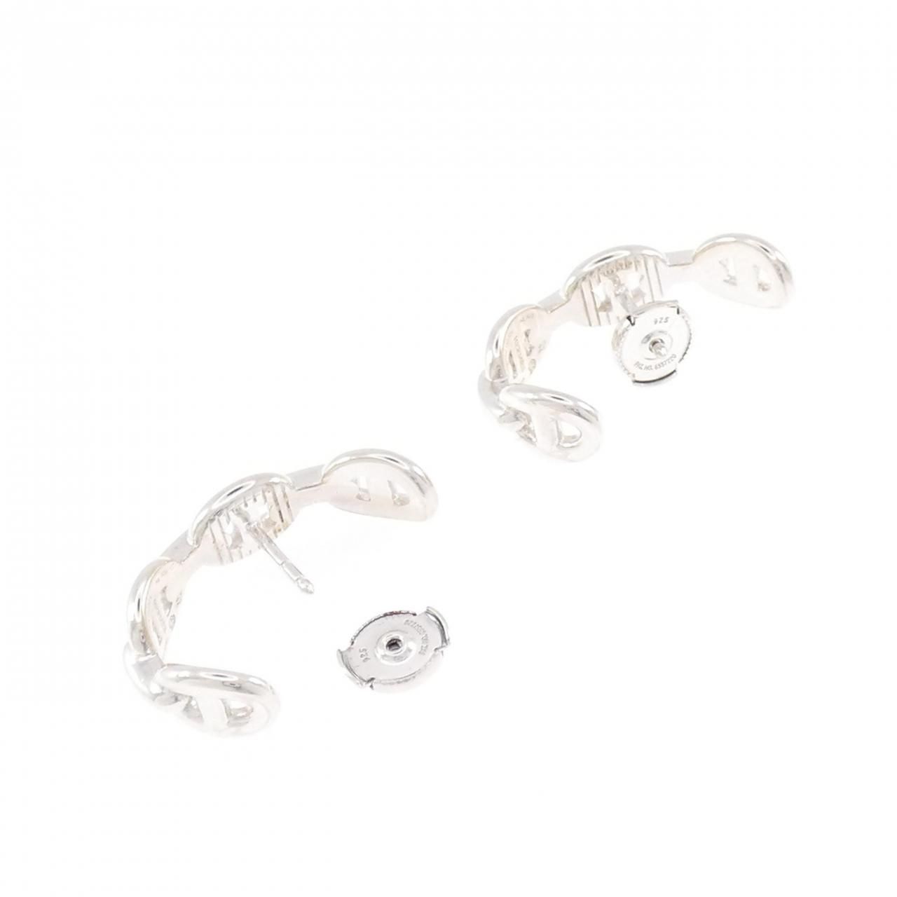 Hermes 925 Earrings Silver — view 3