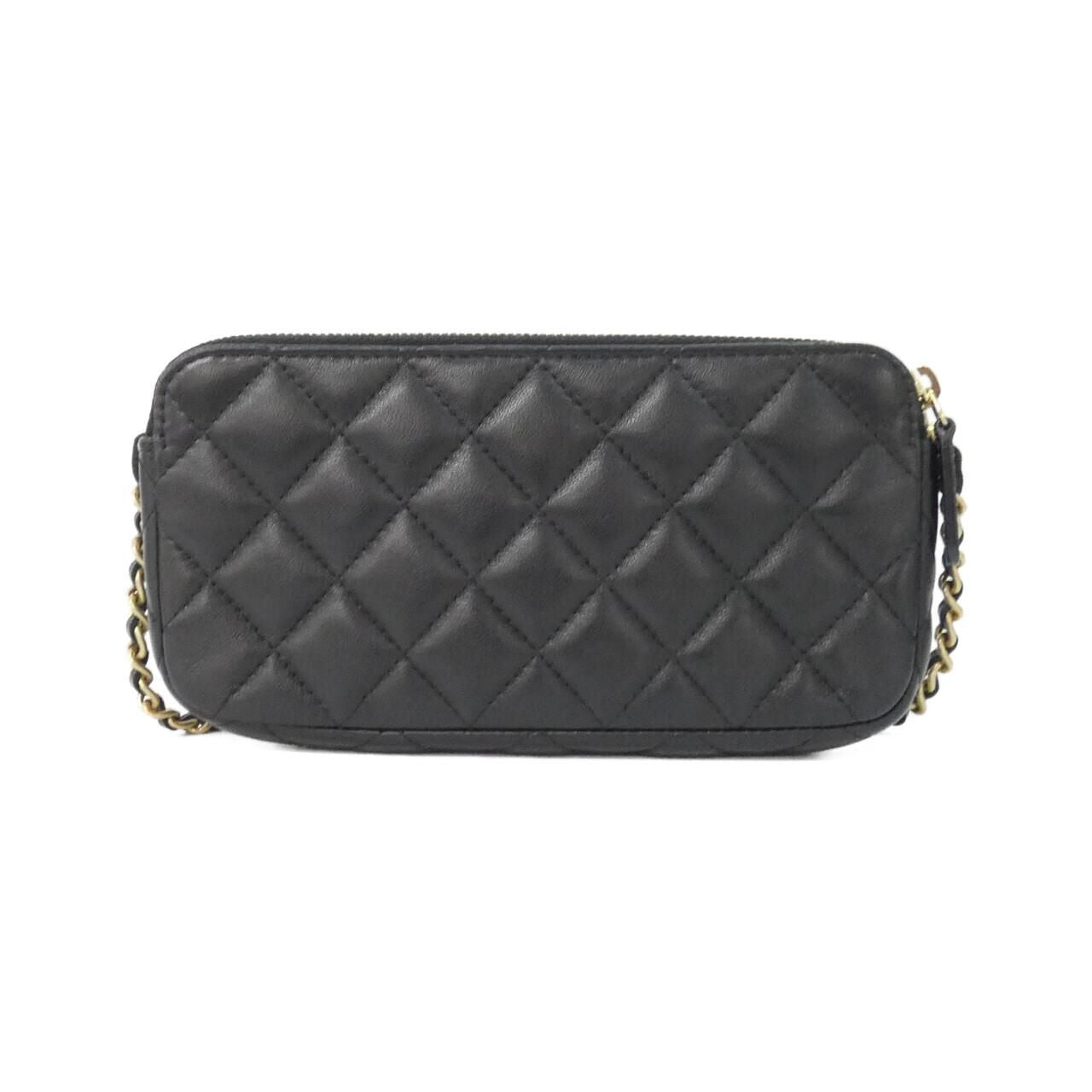 Chanel Chain Shoulder Bag Black — view 2