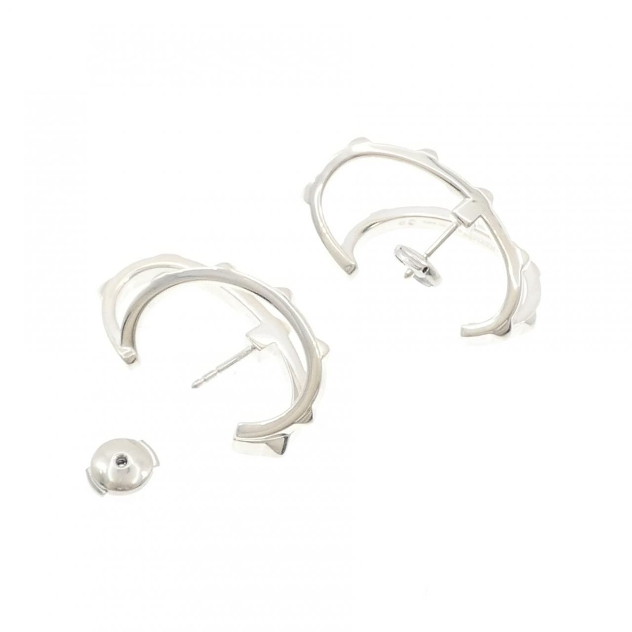 Hermes Clou de Ash Earrings — view 3