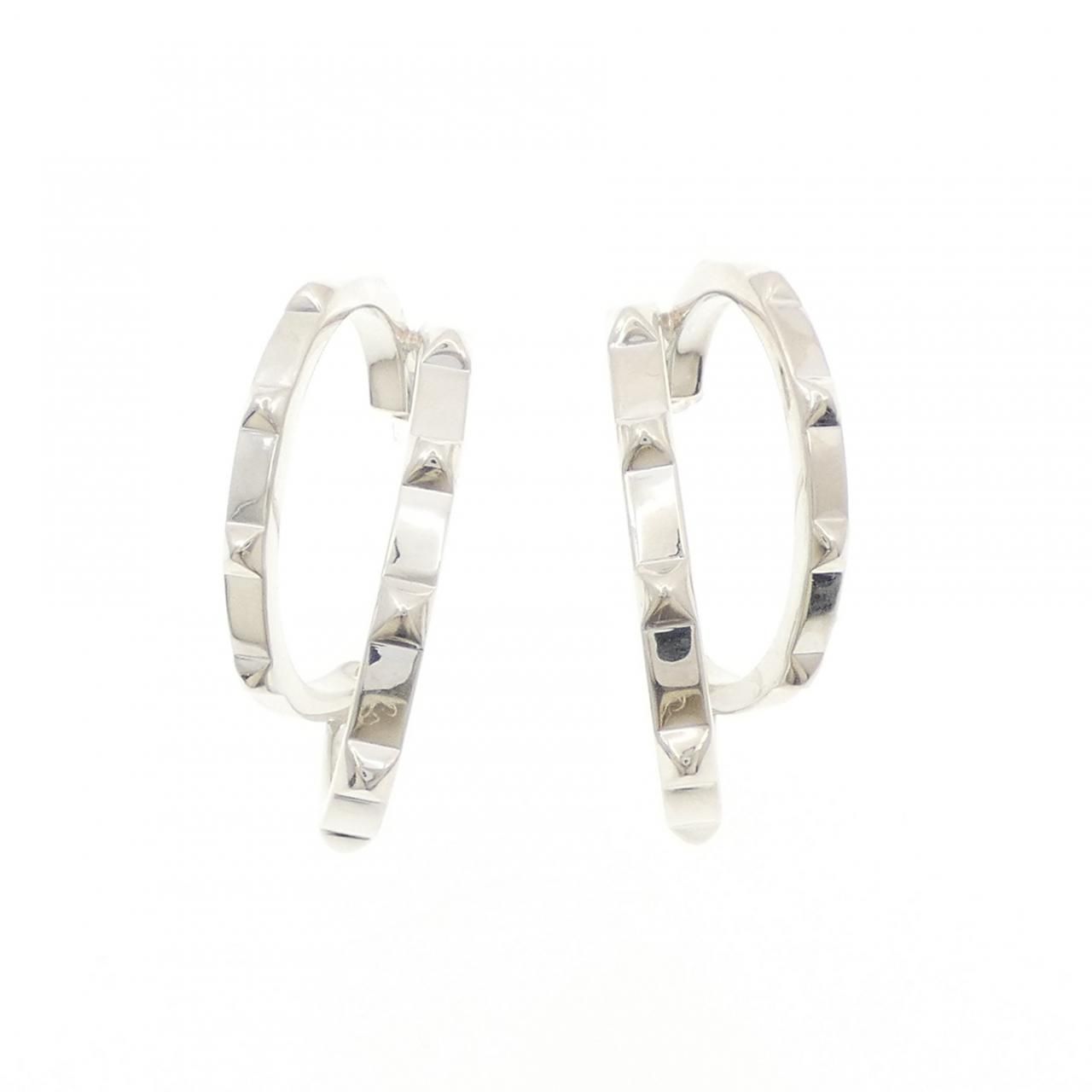 Hermes Clou de Ash Earrings