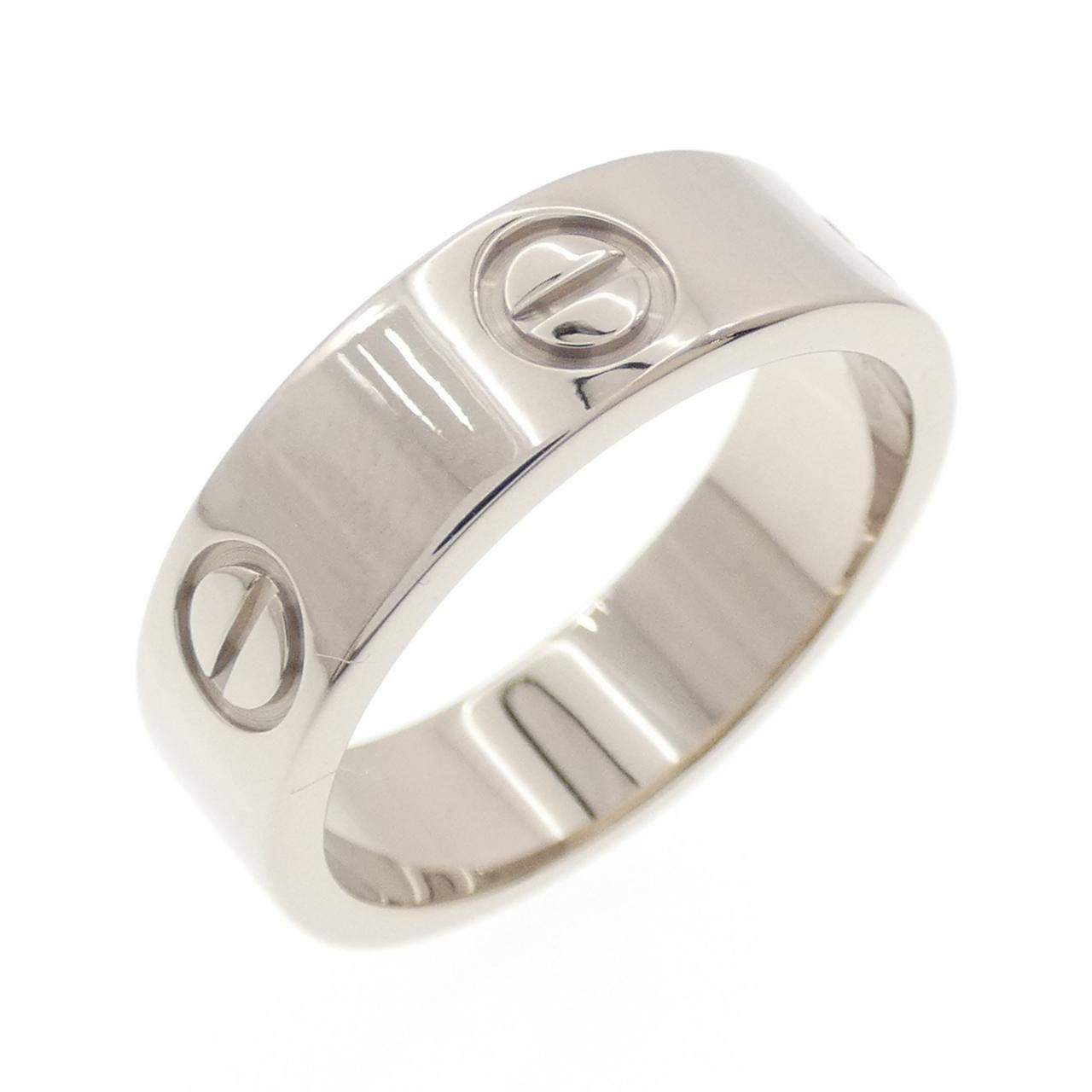 Cartier Love Ring White Gold