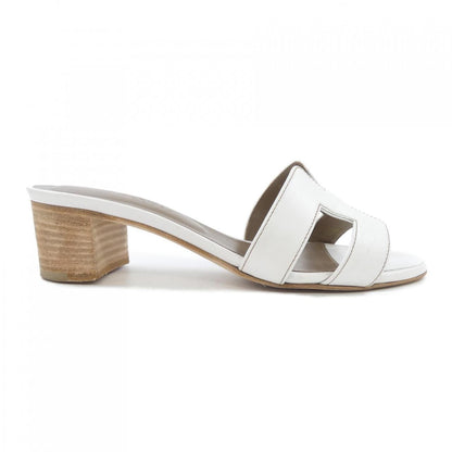 Hermes Oasis Sandals White