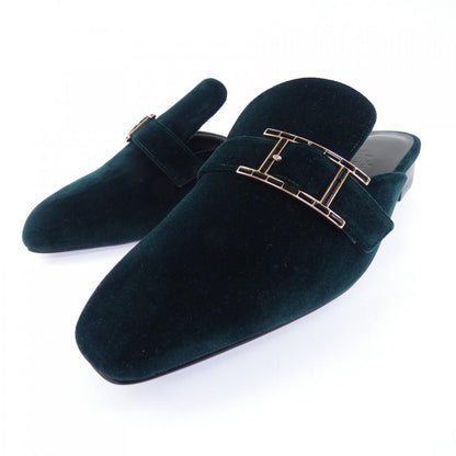 Hermes Beauty Shoes Sneakers Green — view 3