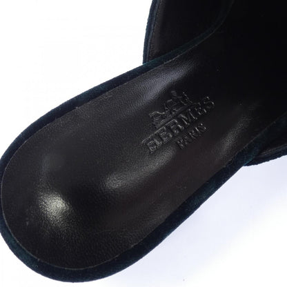 Hermes Beauty Shoes Sneakers Green — view 6