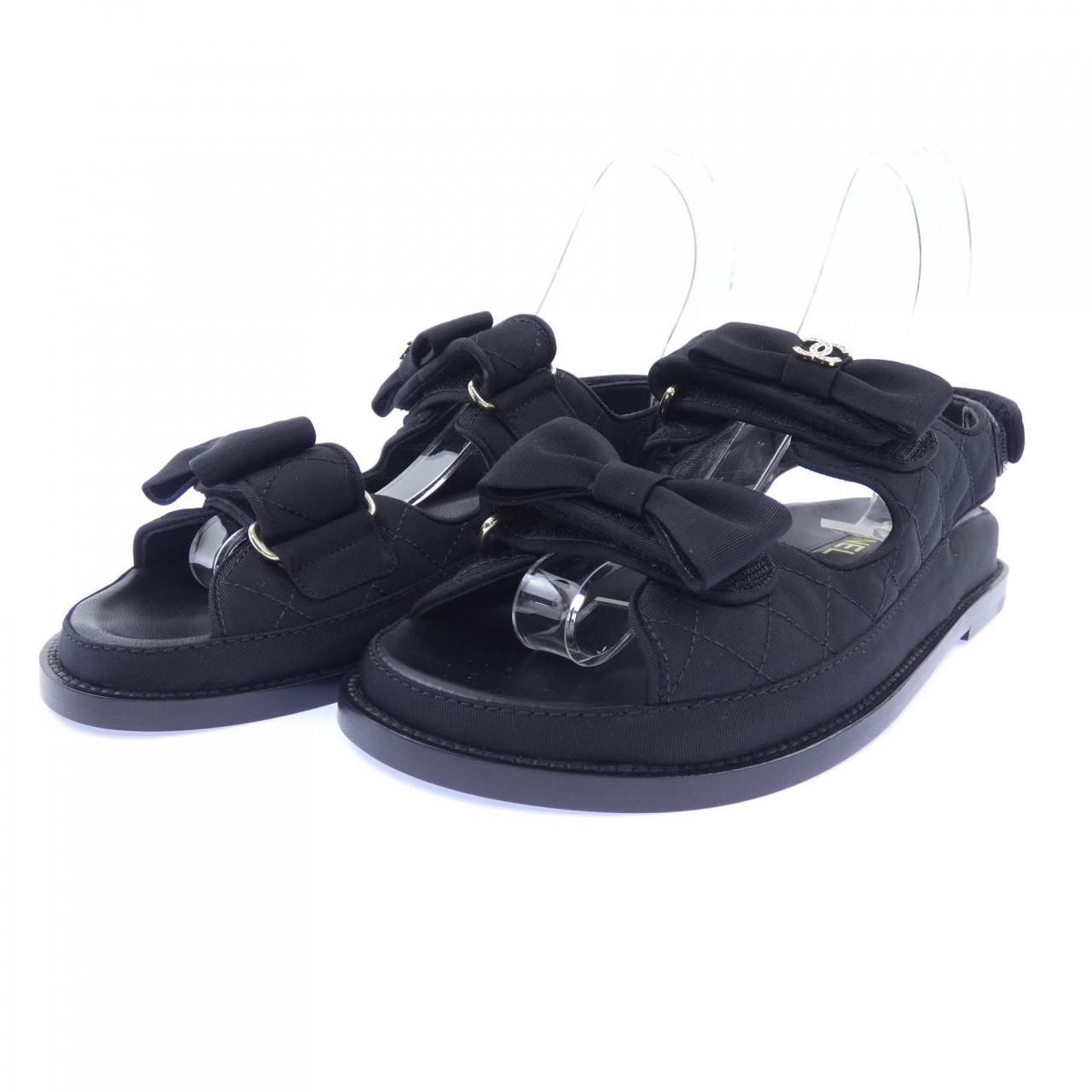 Chanel Sandals Black — view 3
