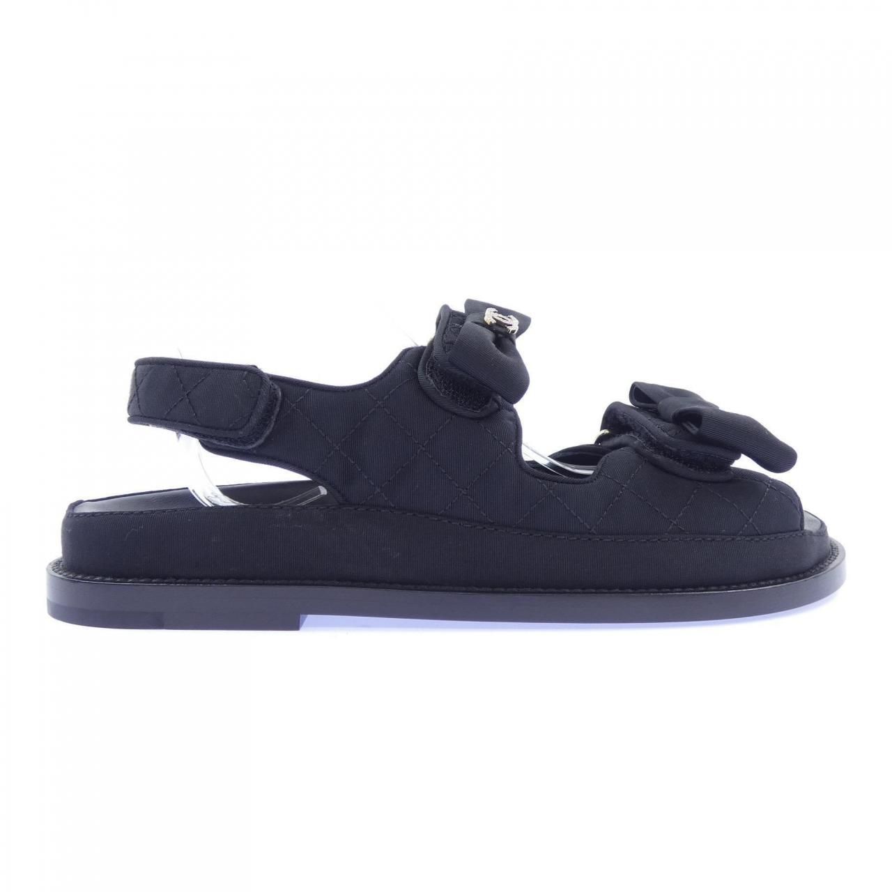 Chanel Sandals Black